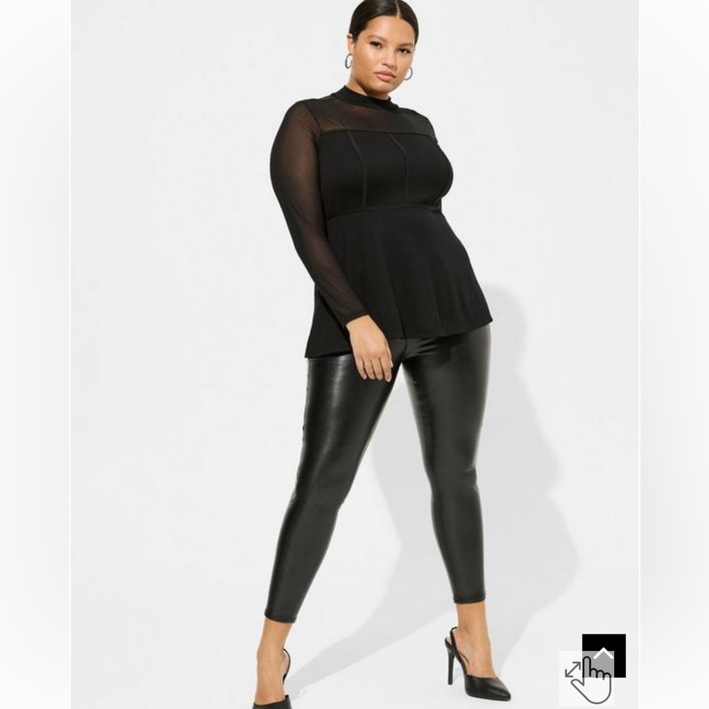 NWT Torrid high neck corset top